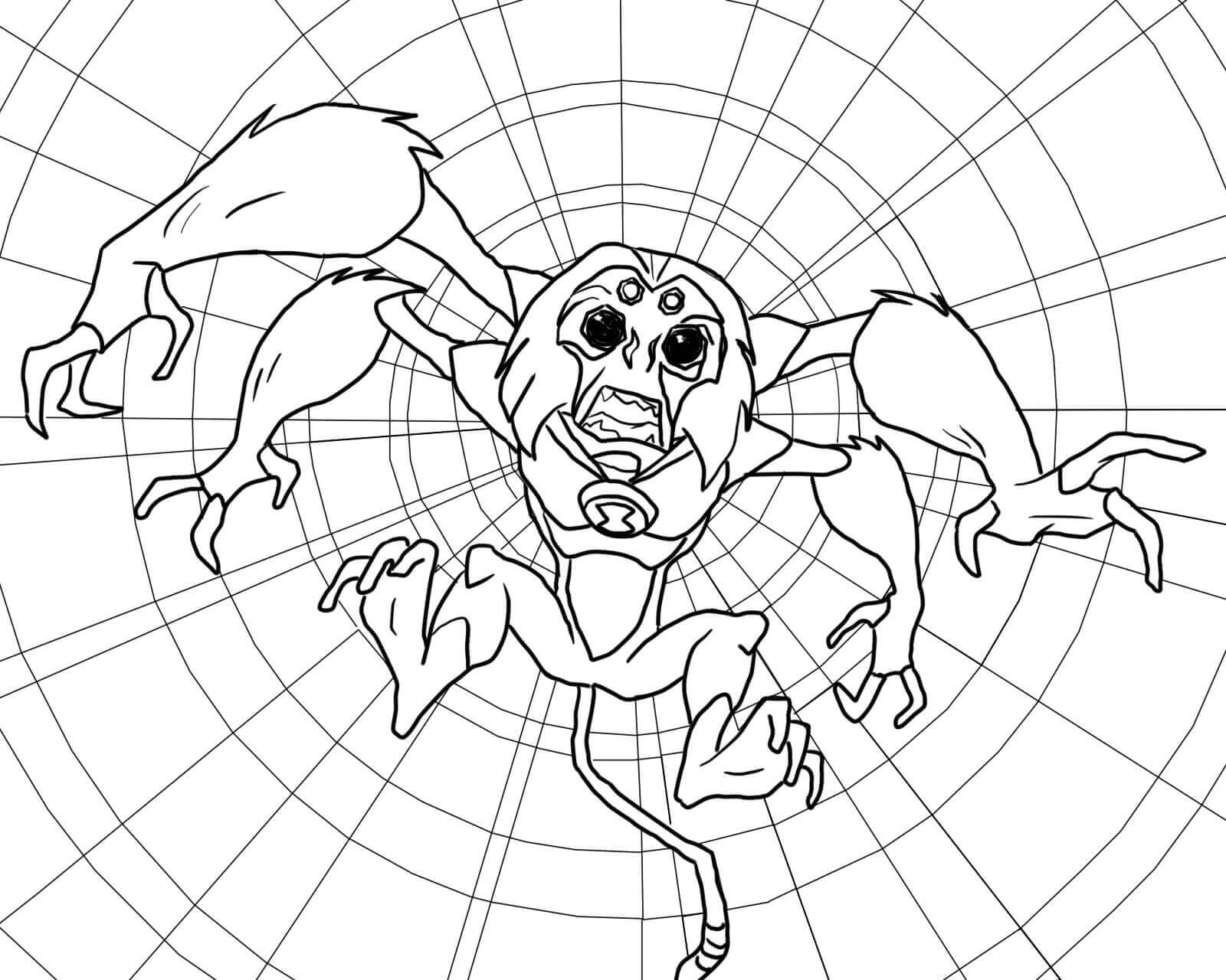 Desenho de Ben 10 para imprimir