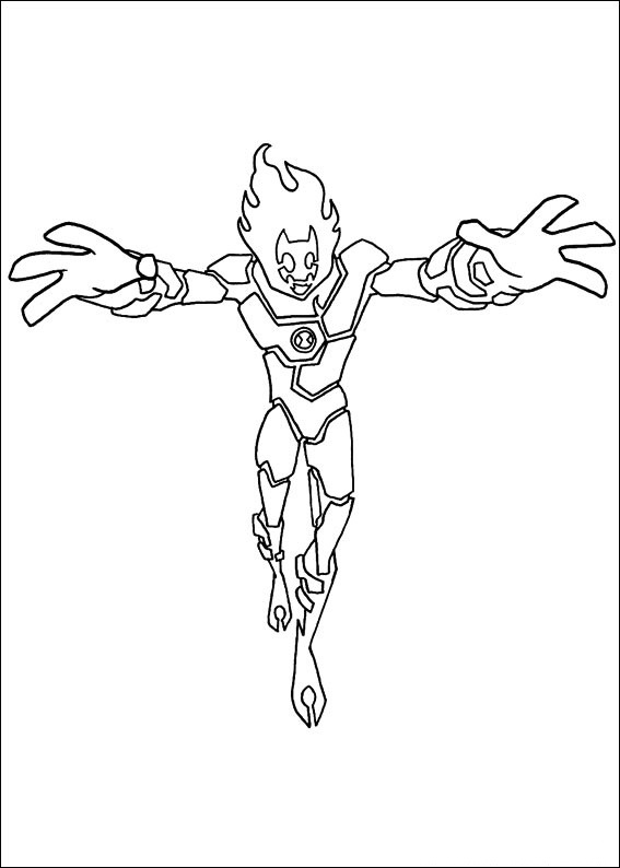 Desenho de Ben 10 para imprimir