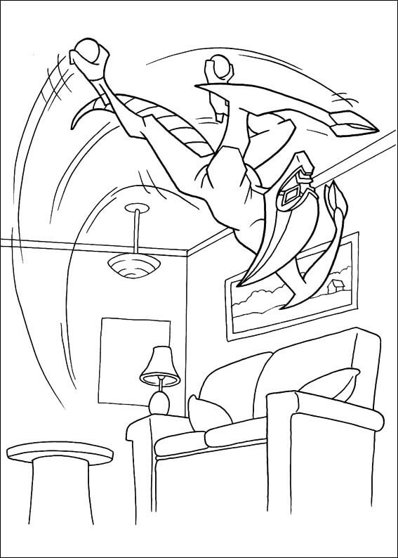 Desenho de Ben 10 para imprimir