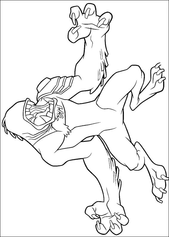 Desenho de Ben 10 para imprimir