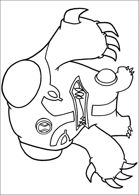 Desenho de Ben 10 para imprimir