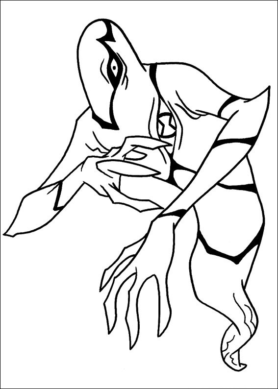 Desenho de Ben 10 para imprimir