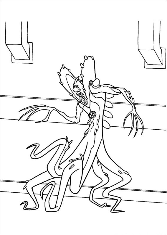 Desenho de Ben 10 para imprimir