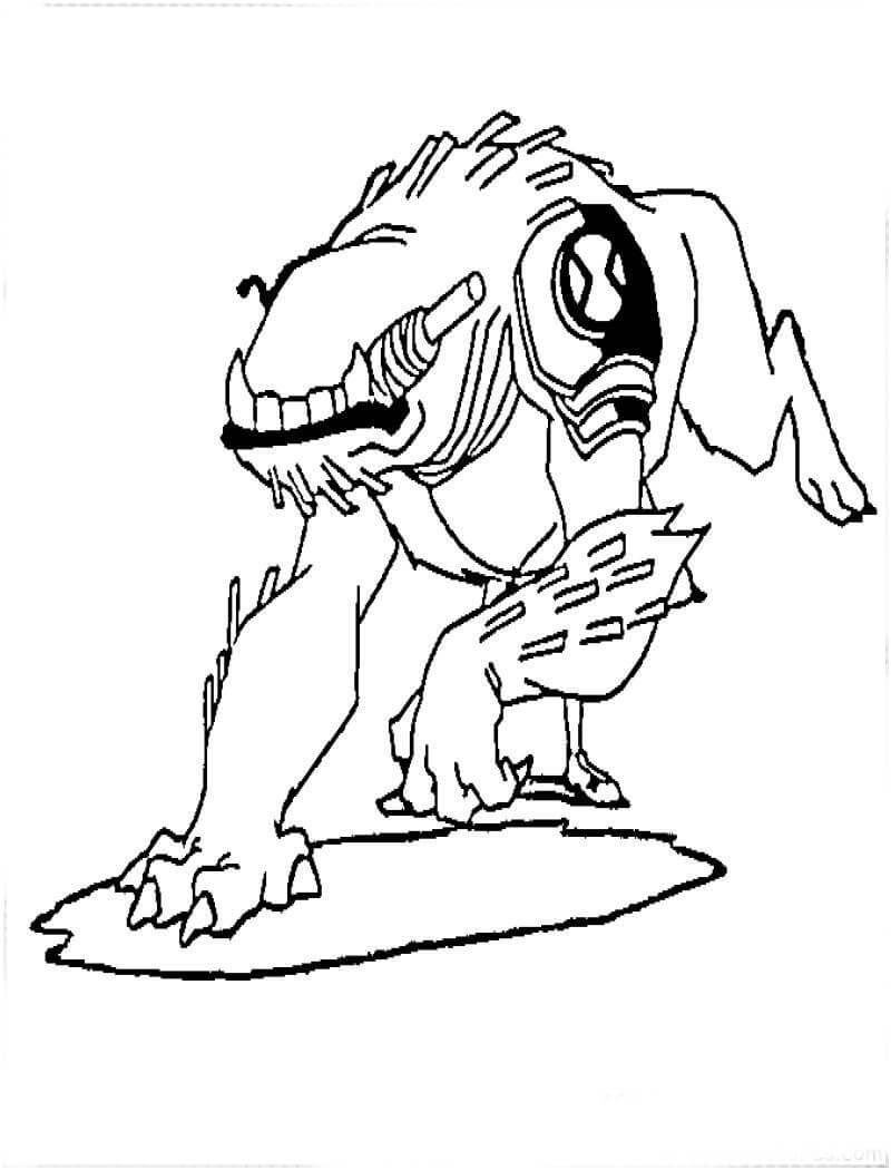 Desenho de Ben 10 para imprimir