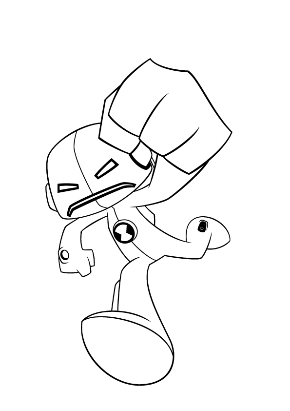 Desenho de Ben 10 para imprimir