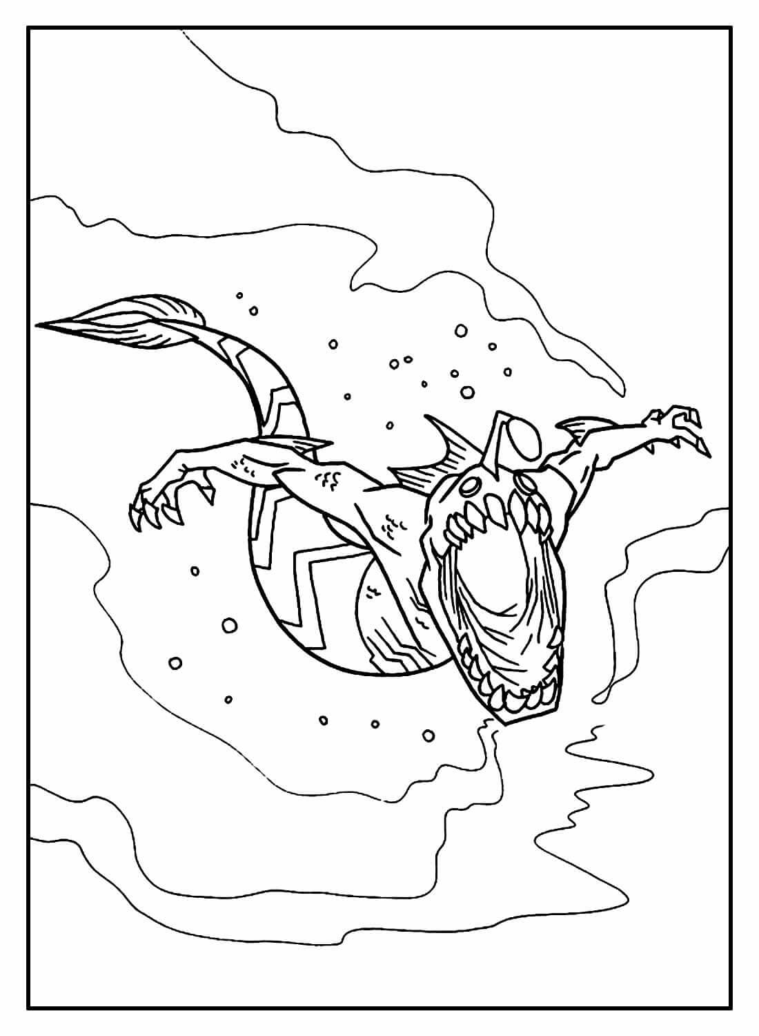 Desenho de Ben 10 para imprimir