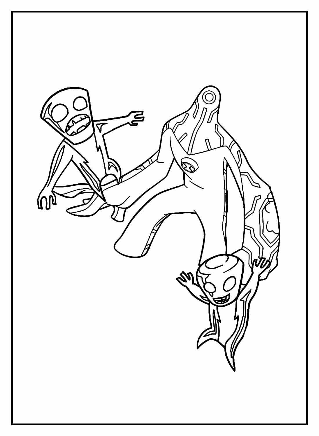 Desenho de Ben 10 para imprimir