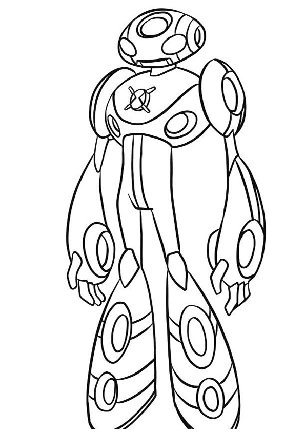 Desenho de Ben 10 para imprimir