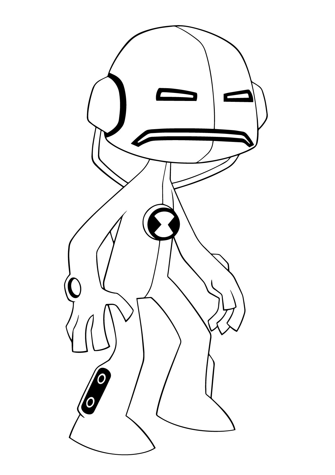 Desenho de Ben 10 para imprimir