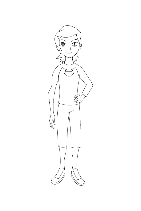 Desenho de Ben 10 para imprimir