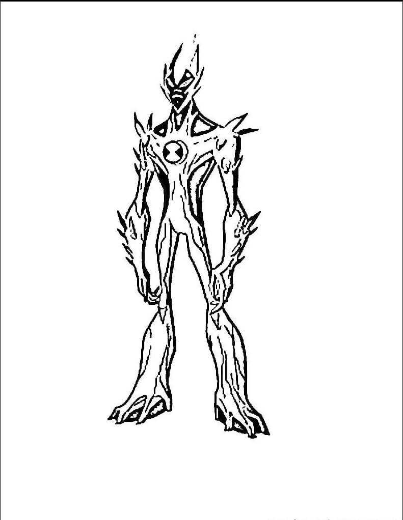Desenho de Ben 10 para imprimir