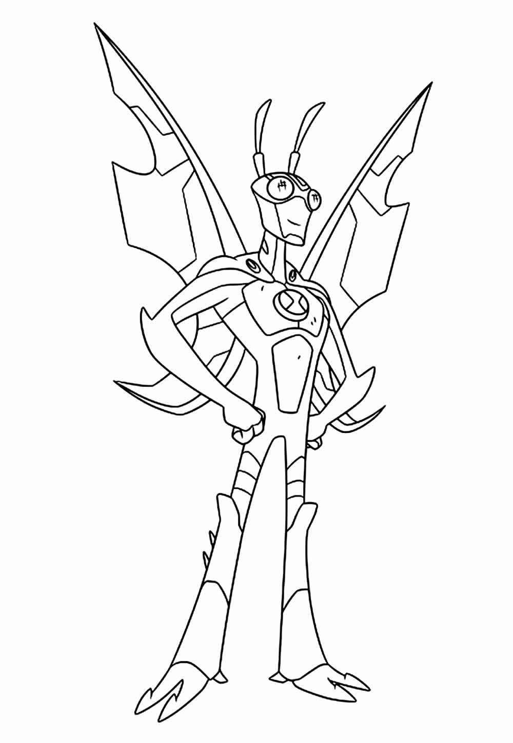 Desenho de Ben 10 para imprimir