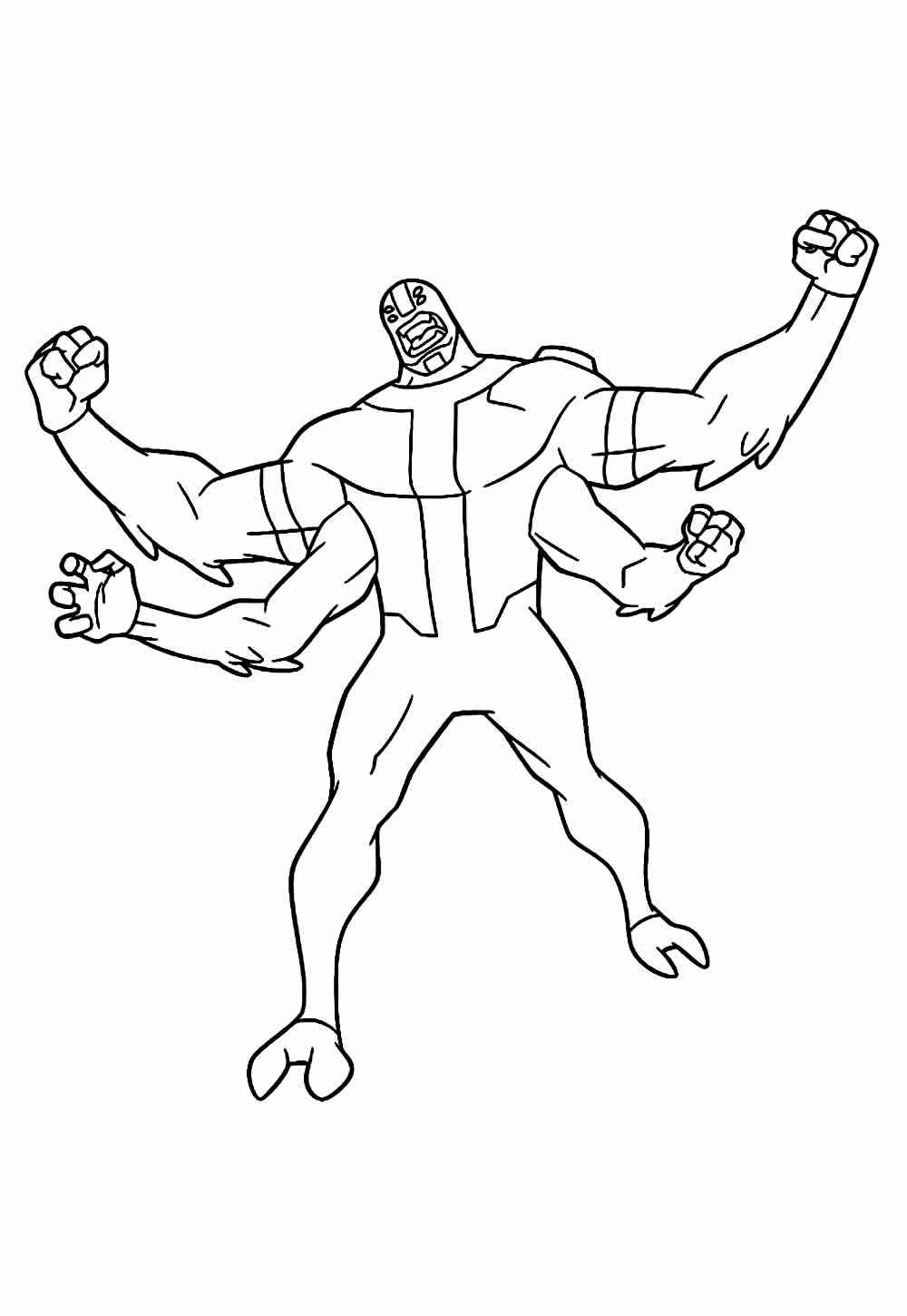 Desenho de Ben 10 para imprimir