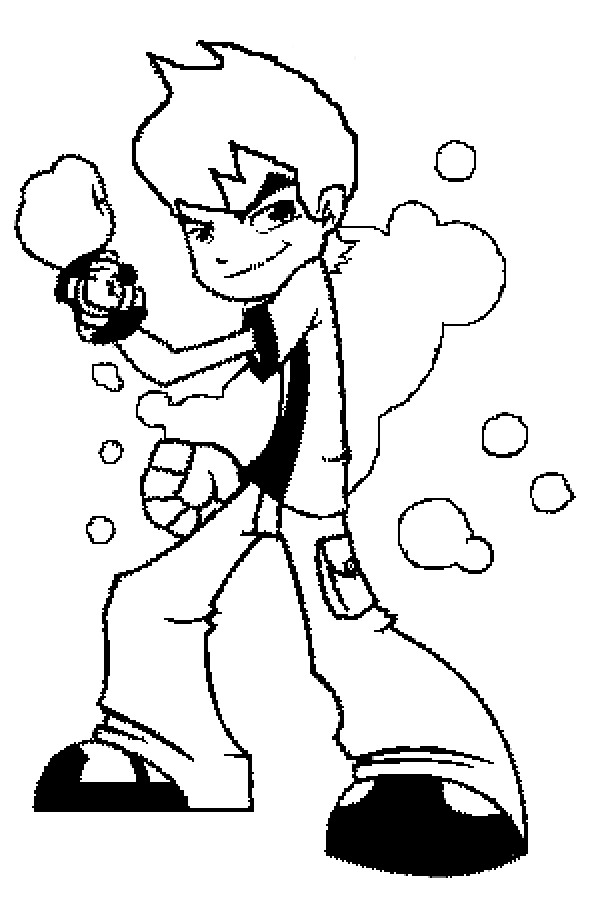 Desenho de Ben 10 para imprimir