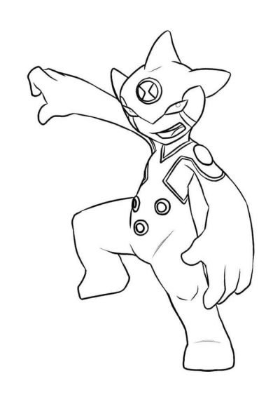 Desenho de Ben 10 para imprimir