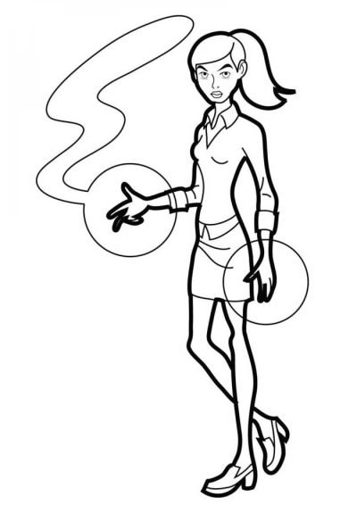 Desenho de Ben 10 para imprimir