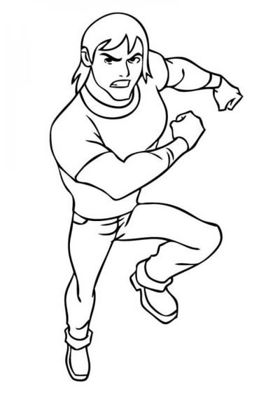 Desenho de Ben 10 para imprimir