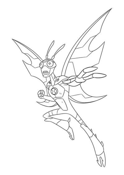 Desenho de Ben 10 para imprimir