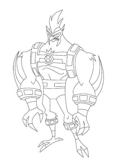 Desenho de Ben 10 para imprimir