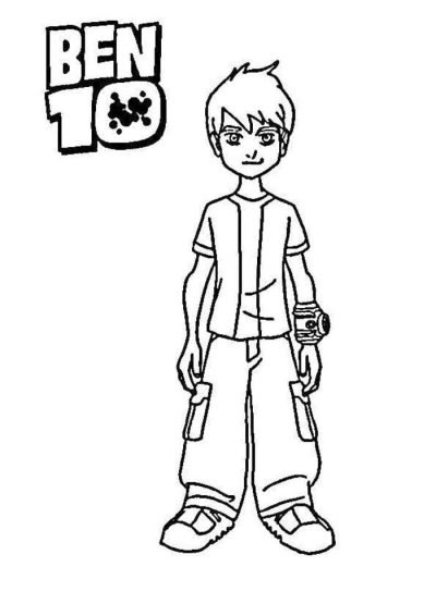 Desenho de Ben 10 para imprimir