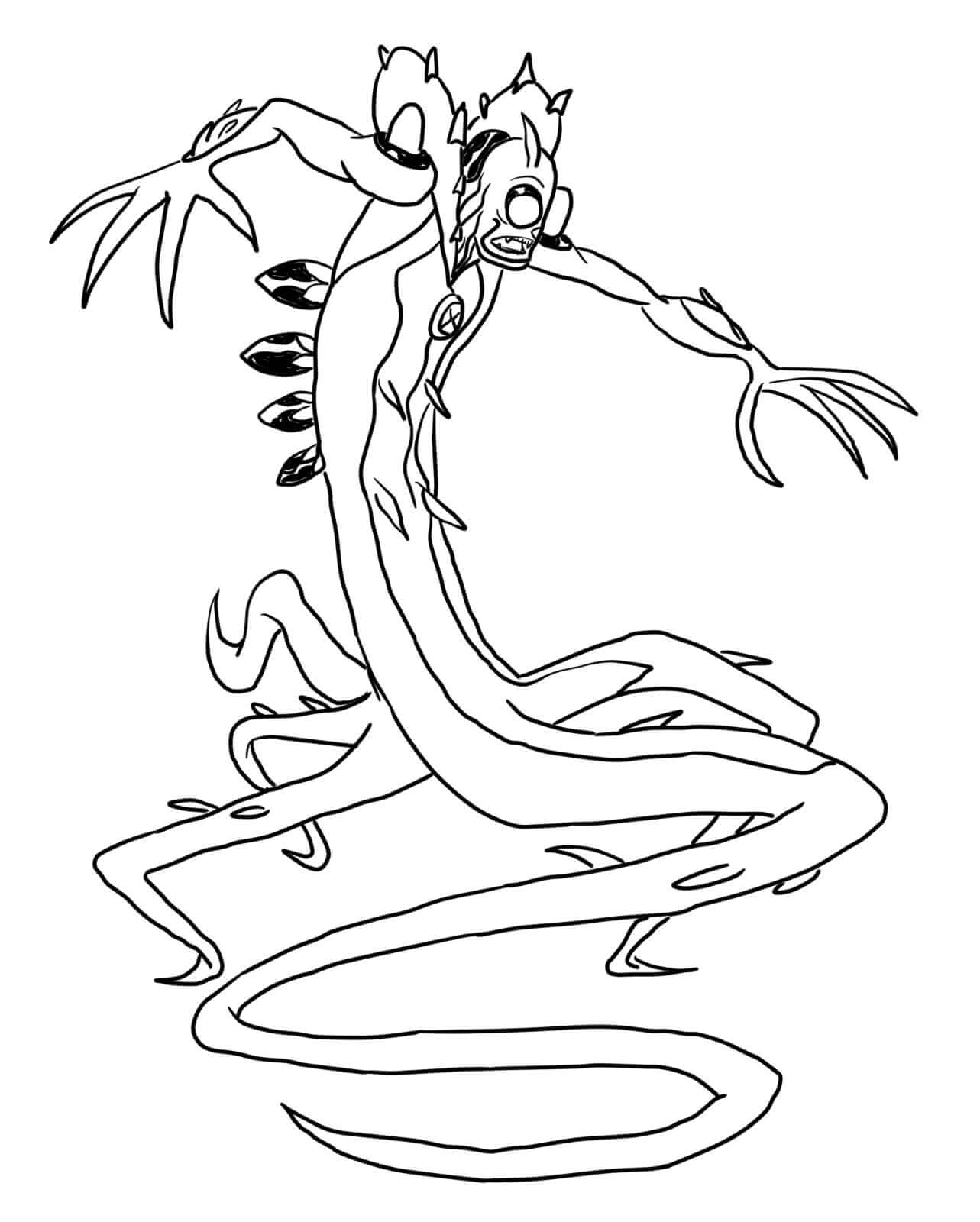 Desenho de Ben 10 para imprimir
