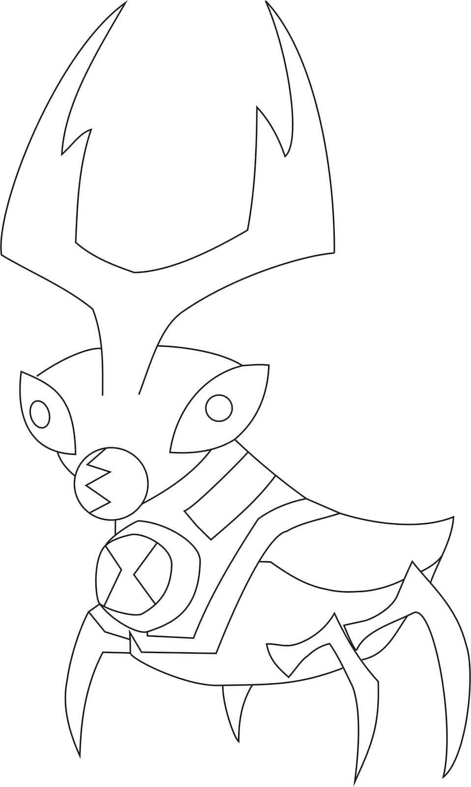 Desenho de Ben 10 para imprimir