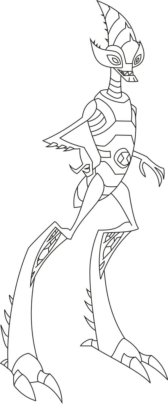 Desenho de Ben 10 para imprimir