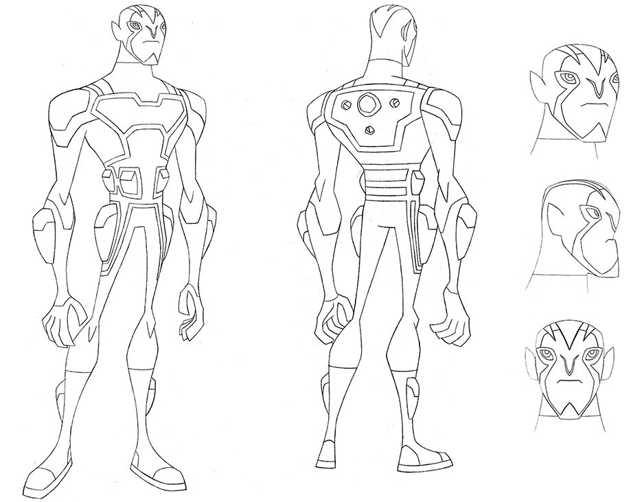 Desenho de Ben 10 para imprimir