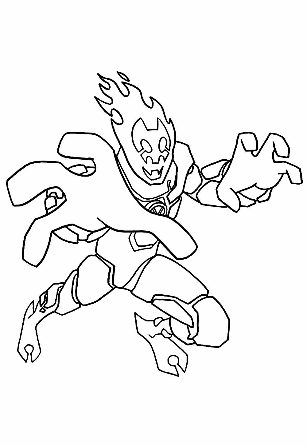 Desenho de Ben 10 para imprimir