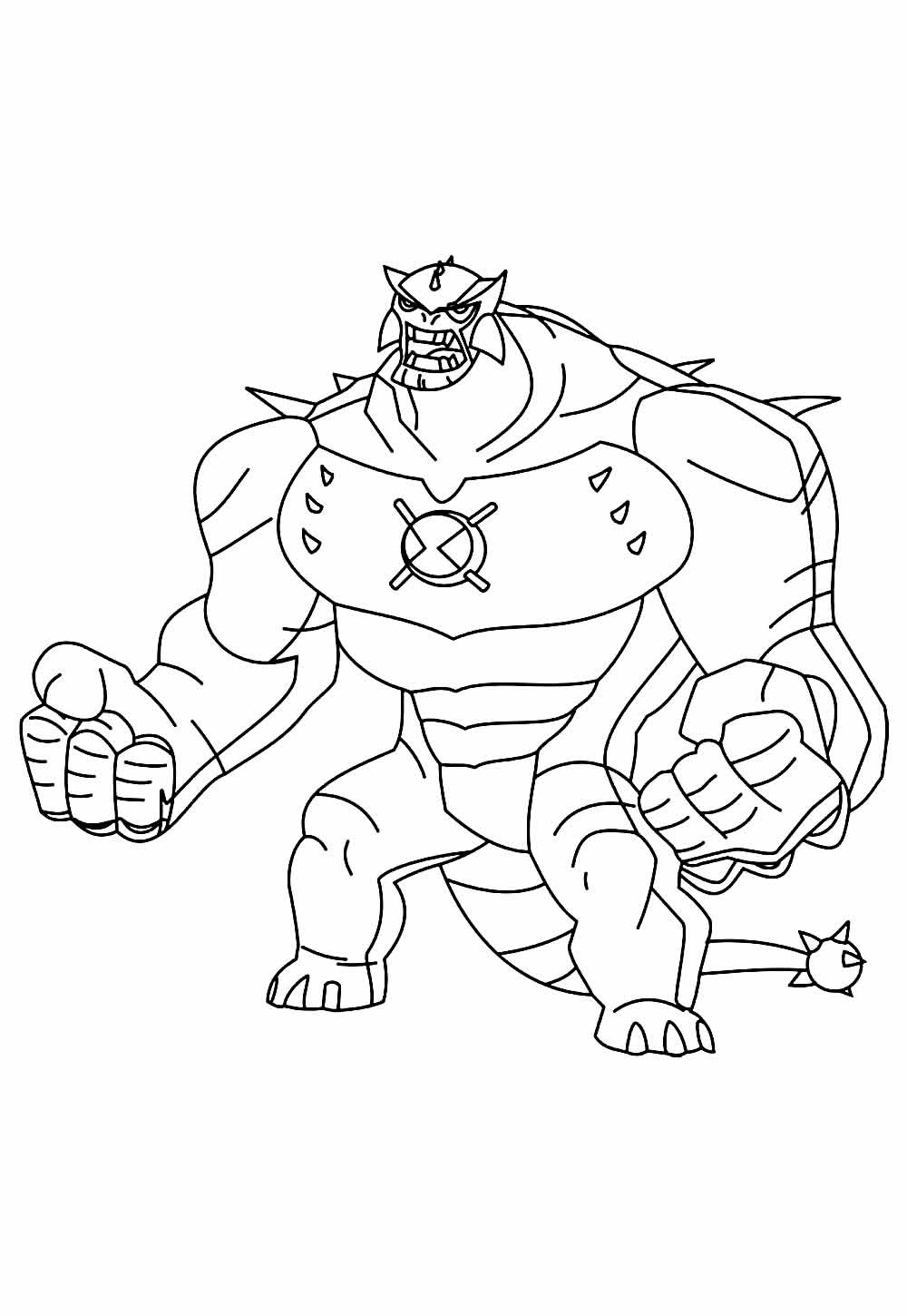 Desenho de Ben 10 para imprimir