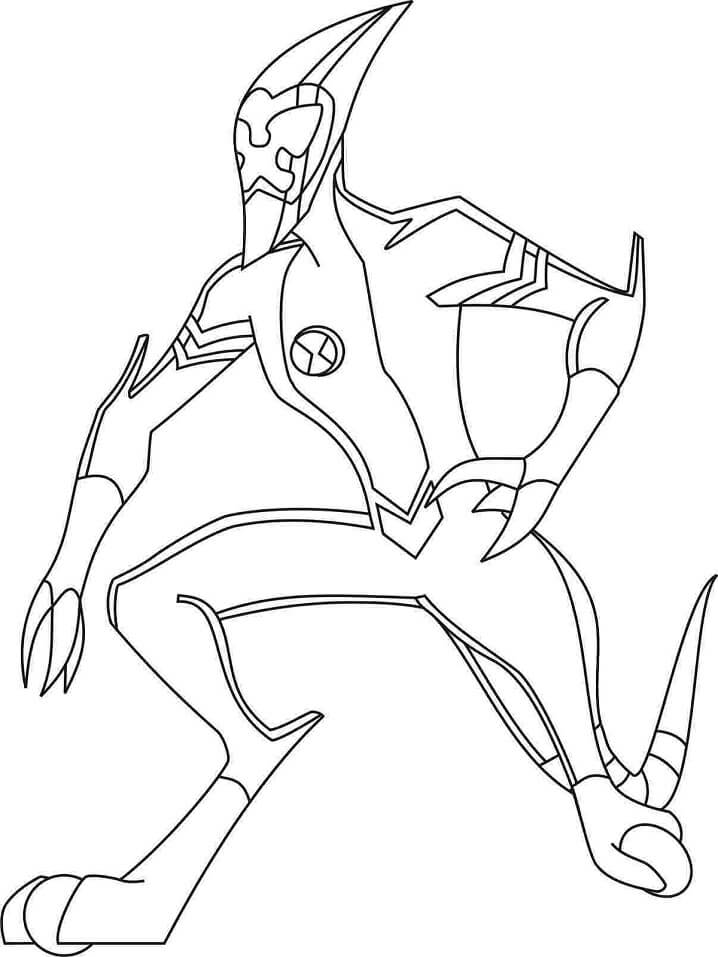 Desenho de Ben 10 para imprimir