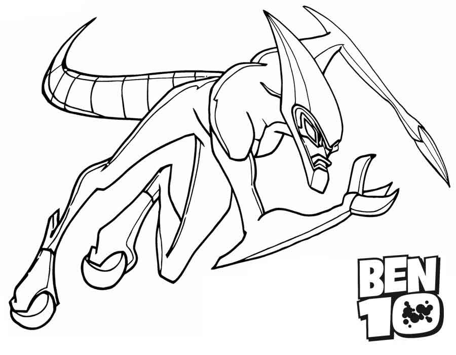 Desenho de Ben 10 para imprimir