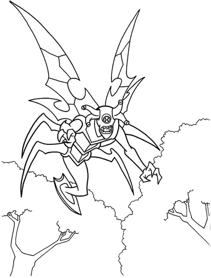 Desenho de Ben 10 para imprimir