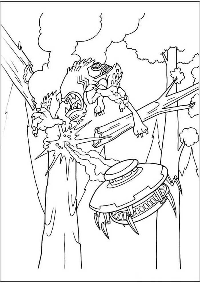 Desenho de Ben 10 para imprimir