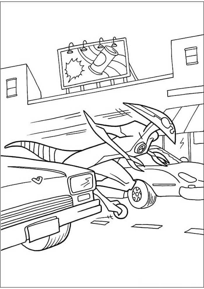 Desenho de Ben 10 para imprimir