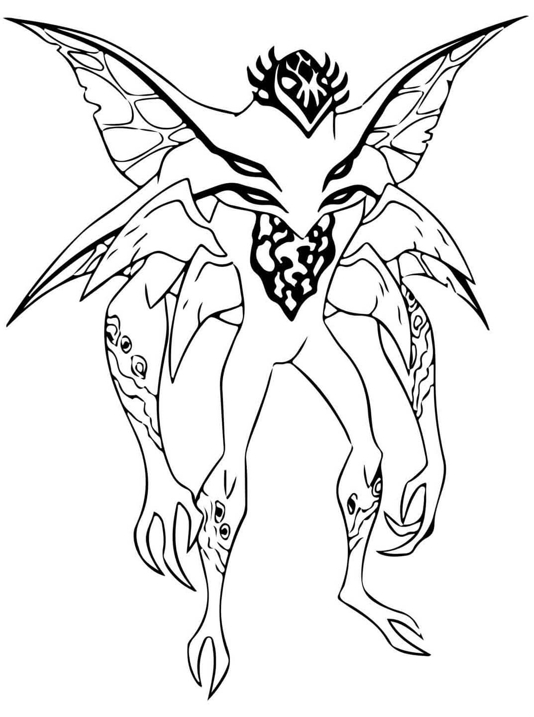 Desenho de Ben 10 para imprimir