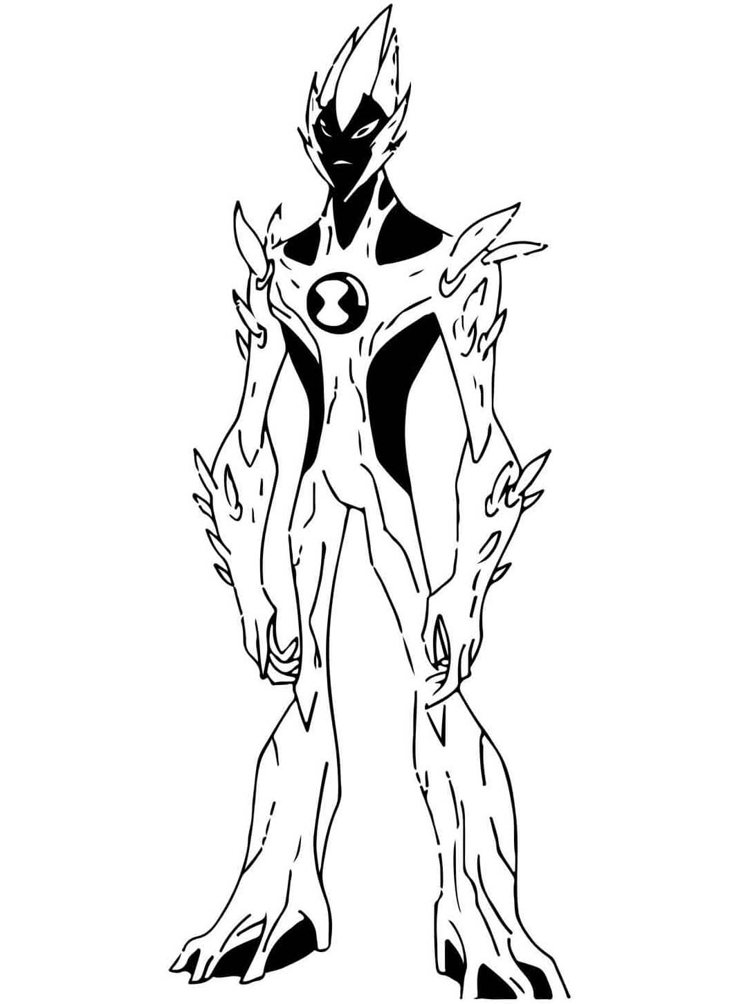 Desenho de Ben 10 para imprimir