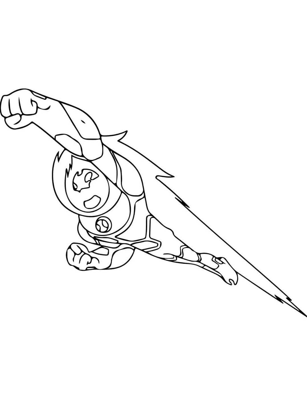 Desenho de Ben 10 para imprimir