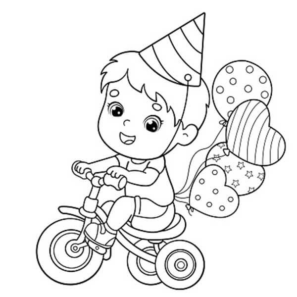 Desenho de Bicicletas para imprimir