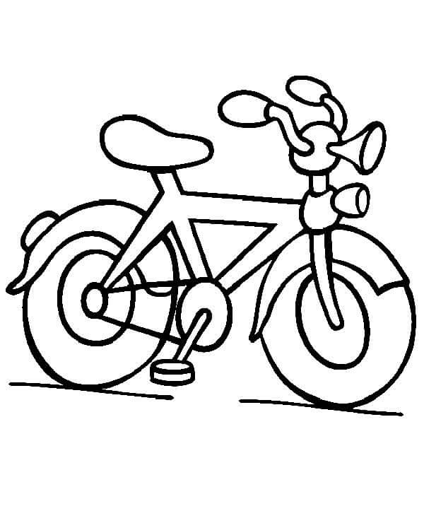 Desenho de Bicicletas para imprimir