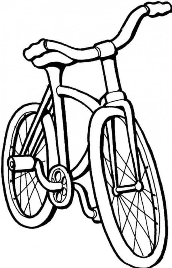 Desenho de Bicicletas para imprimir