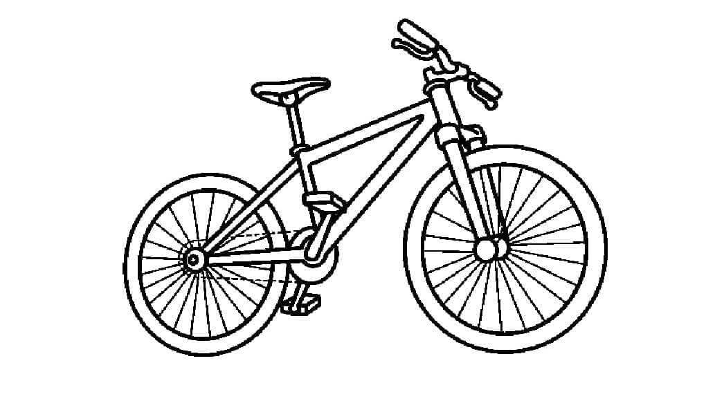 Desenho de Bicicletas para imprimir