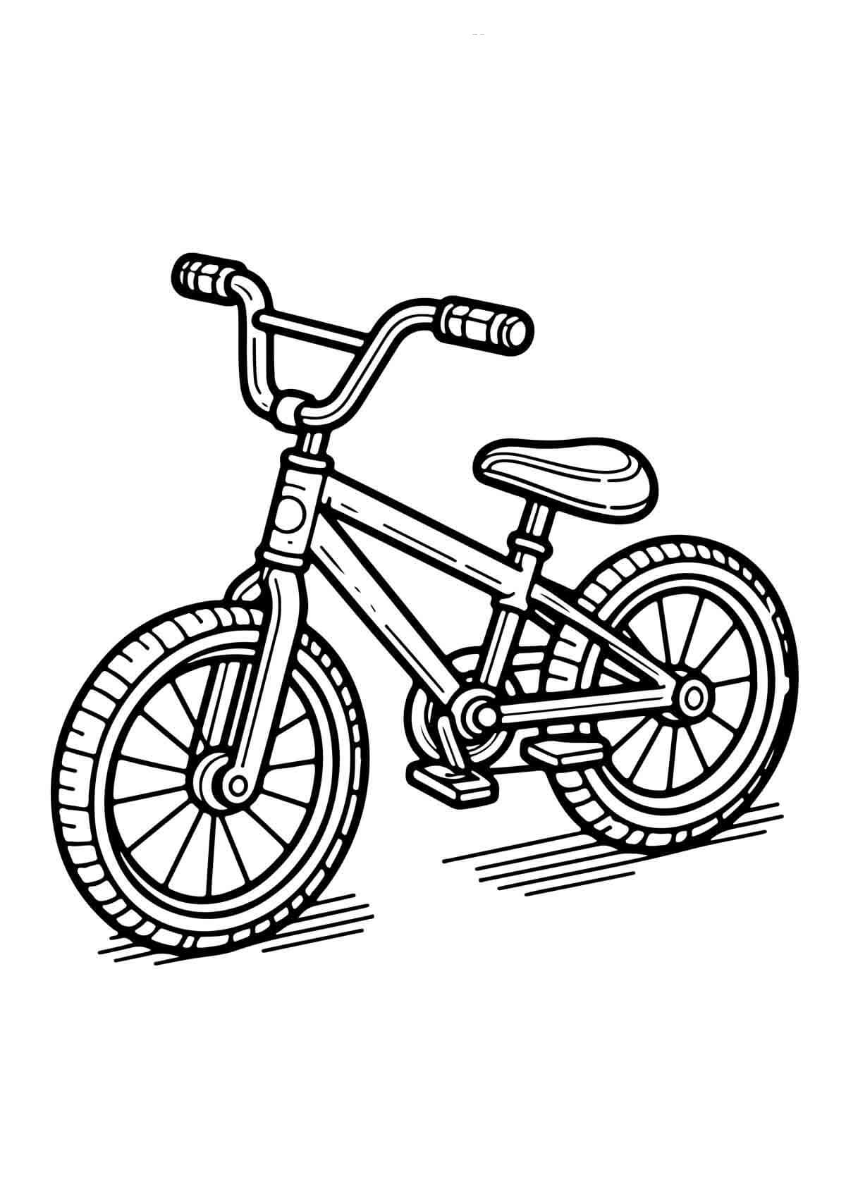 Desenho de Bicicletas para imprimir