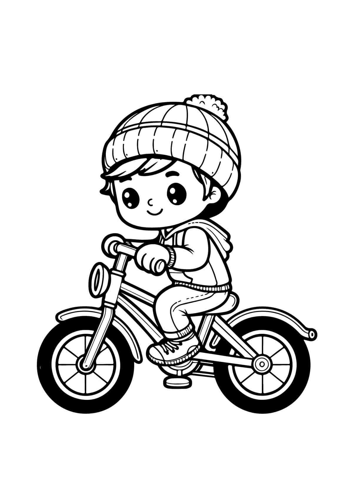 Desenho de Bicicletas para imprimir