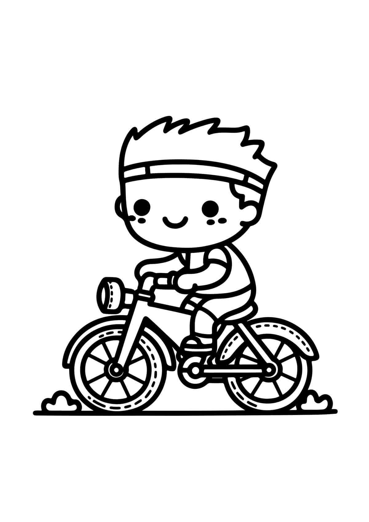 Desenho de Bicicletas para imprimir