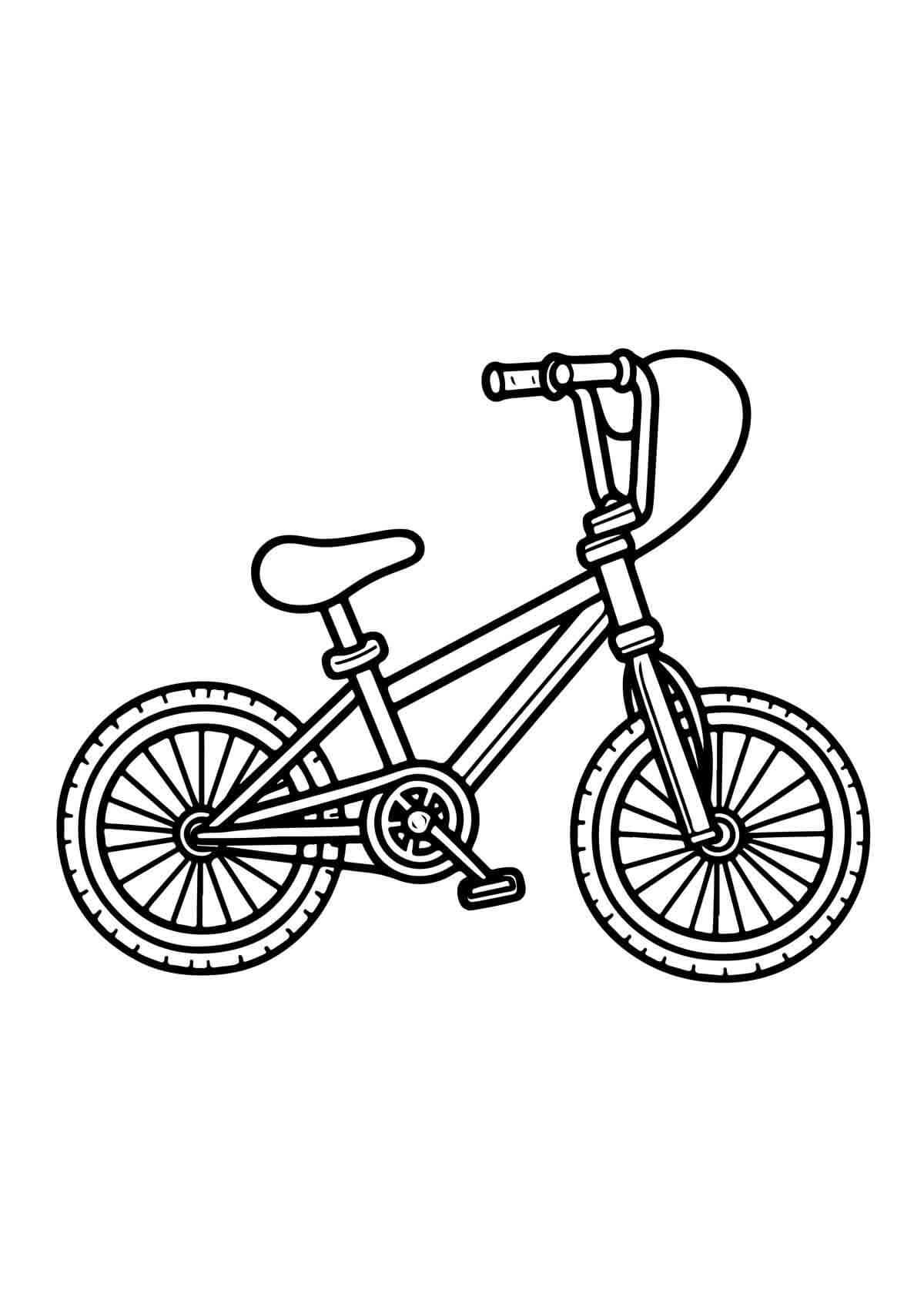 Desenho de Bicicletas para imprimir