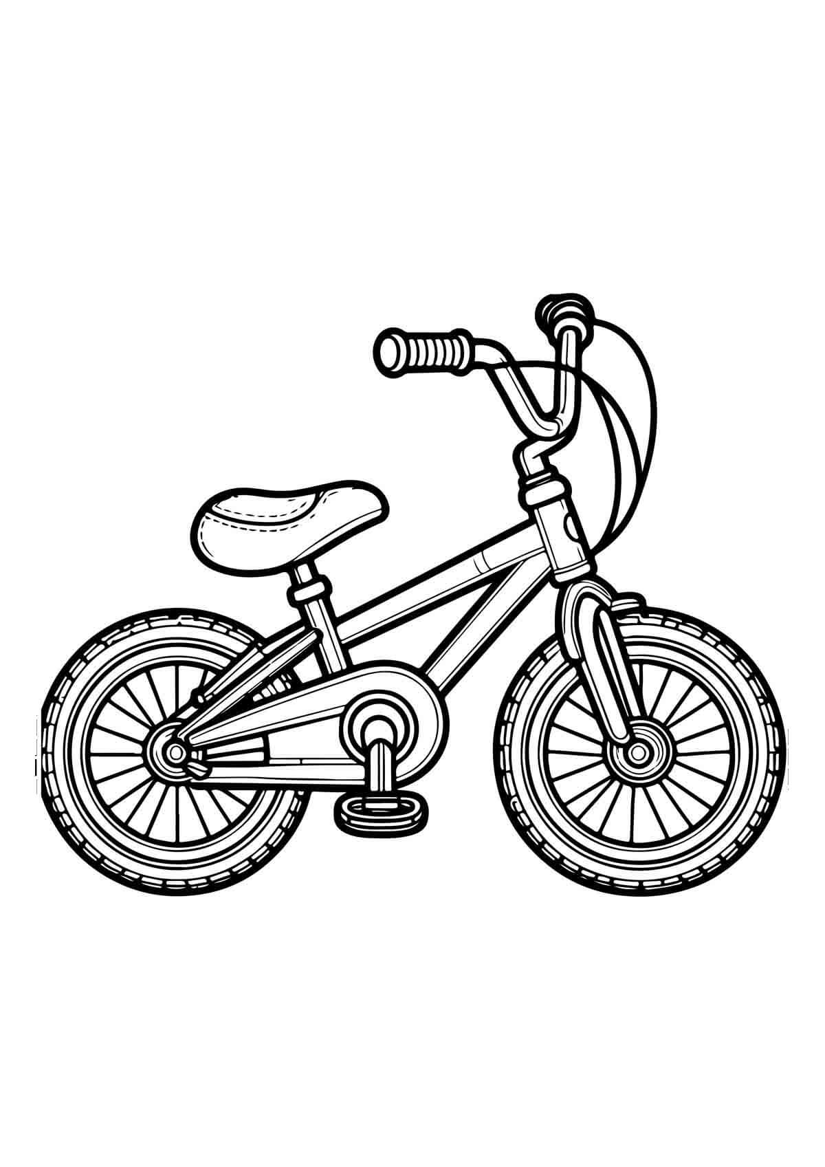 Desenho de Bicicletas para imprimir