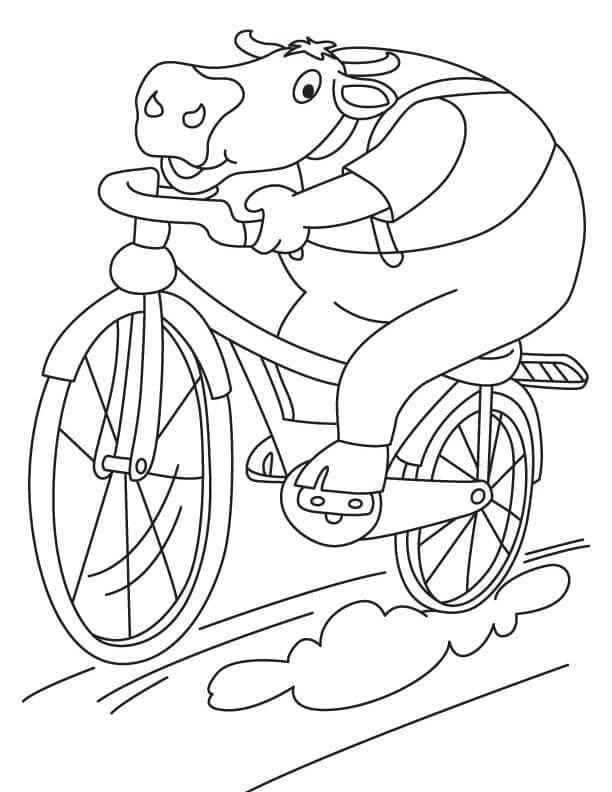 Desenho de Bicicletas para imprimir