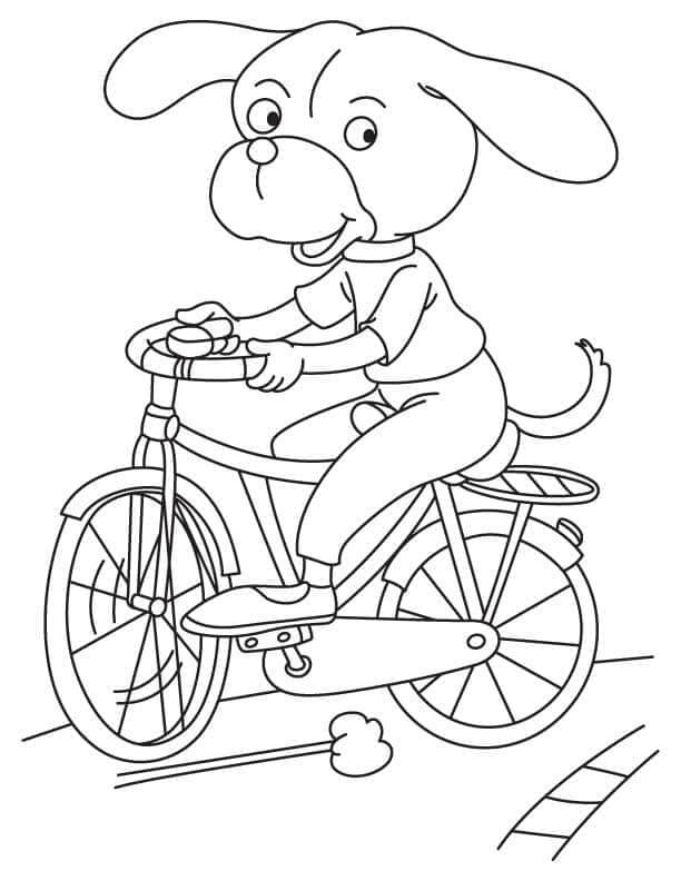 Desenho de Bicicletas para imprimir