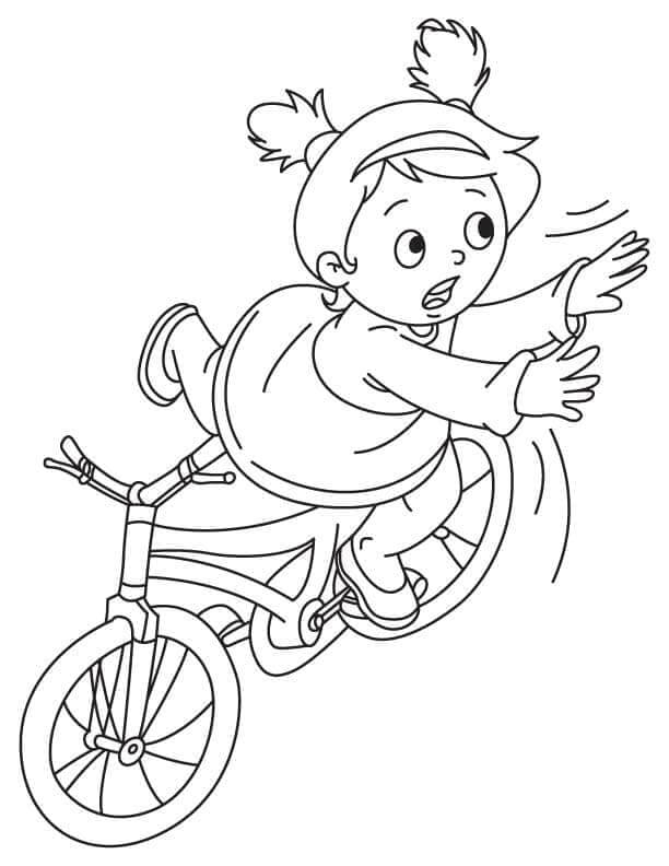 Desenho de Bicicletas para imprimir